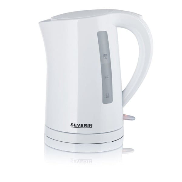 Bouilloire SEVERIN Puissante Sans Fil 2200W blanc (WK3495) Bouilloire SEVERIN Puissante Sans Fil 2200W blanc (WK3495)